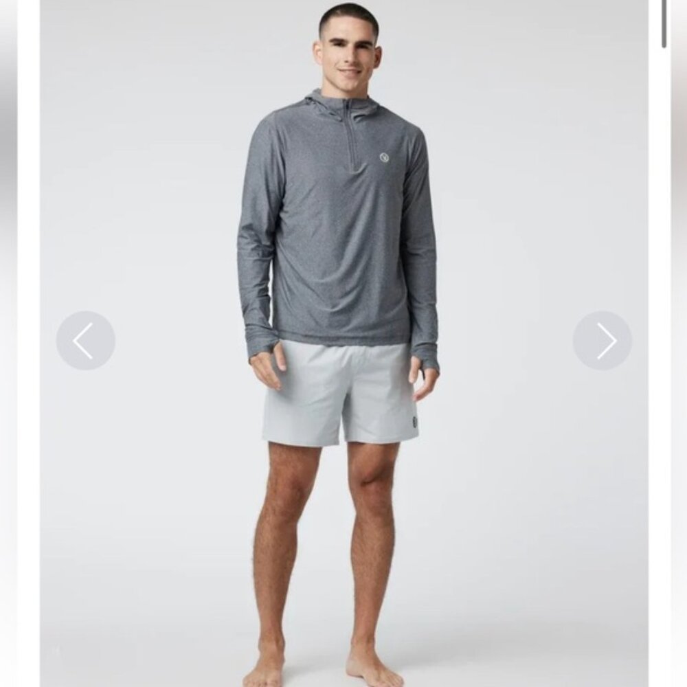 Vuori | Maverick Volley Short Sky Grey M